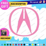 Fits Large Acura Decals Stickers Vinyl Integra RSX DC2 JDM TSX TLX RDX NSX Type - Image 16