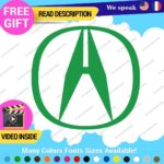 Fits Large Acura Decals Stickers Vinyl Integra RSX DC2 JDM TSX TLX RDX NSX Type - Image 23