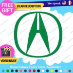 Fits Large Acura Decals Stickers Vinyl Integra RSX DC2 JDM TSX TLX RDX NSX Type - Image 24