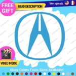 Fits Large Acura Decals Stickers Vinyl Integra RSX DC2 JDM TSX TLX RDX NSX Type - Image 5