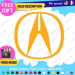 Fits Large Acura Decals Stickers Vinyl Integra RSX DC2 JDM TSX TLX RDX NSX Type - Image 7