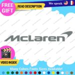 Fits McLaren Decals Stickers Vinyl Mc Automotive F1 Formula Laren MSO Rim Wheels - Image 13