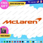 Fits McLaren Decals Stickers Vinyl Mc Automotive F1 Formula Laren MSO Rim Wheels