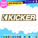 Fits Kicker Audio Car Sound Stickers Decal Speaker Subwoofers Amplifiers Car - Image 27