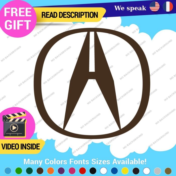 Fits Large Acura Decals Stickers Vinyl Integra RSX DC2 JDM TSX TLX RDX NSX Type - Image 26