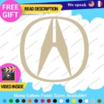 Fits Large Acura Decals Stickers Vinyl Integra RSX DC2 JDM TSX TLX RDX NSX Type - Image 27