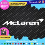 Fits McLaren Decals Stickers Vinyl Mc Automotive F1 Formula Laren MSO Rim Wheels - Image 15