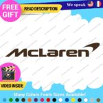 Fits McLaren Decals Stickers Vinyl Mc Automotive F1 Formula Laren MSO Rim Wheels - Image 20