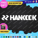Fits Hankook Tires Stickers Decals Vinyl JDM Performance Racing Tuning Lettering