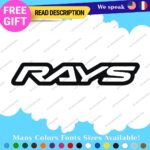 Fits Rays Wheels Rim Decals Stickers Vinyl Mag JDM Volk TE37SL Tuning Race Drift