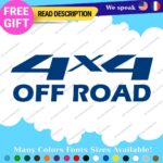 Fits 4X4 Off Road Decals Stickers Vinyl Truck Bedside Chevy Silverado GMC Sierr - Image 12