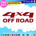 Fits 4X4 Off Road Decals Stickers Vinyl Truck Bedside Chevy Silverado GMC Sierr - Image 5