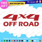 Fits 4X4 Off Road Decals Stickers Vinyl Truck Bedside Chevy Silverado GMC Sierr - Image 6