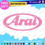 Fits Arai Helmet Stickers Decal Motorcycles Japan Visor Genuine Racing Bike Moto - Image 21