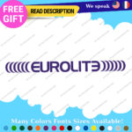 Fits Eurolite Decals Sticker Vinyl Headlamp Bulb Xenon Fusion Plasma Cristal Set - Image 22