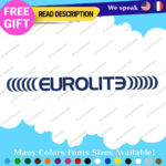 Fits Eurolite Decals Sticker Vinyl Headlamp Bulb Xenon Fusion Plasma Cristal Set - Image 23