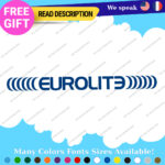 Fits Eurolite Decals Sticker Vinyl Headlamp Bulb Xenon Fusion Plasma Cristal Set - Image 24