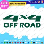 Fits 4X4 Off Road Decals Stickers Vinyl Truck Bedside Chevy Silverado GMC Sierr - Image 26