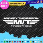 Fits MICKEY THOMPSON Decals Stickers Vinyl Tires Wheels Baja Boss Classic Rims - Image 28