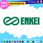 Enkei Wheel Stickers Decals Vinyl Logo Die Cut Replacement  RPF1 Rims - Image 3