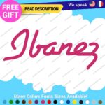 Fits Ibanez Decals Stickers Vinyl Guitar  Swoosh Jem Headstock Old Vintag Amp - Image 13