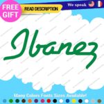 Fits Ibanez Decals Stickers Vinyl Guitar  Swoosh Jem Headstock Old Vintag Amp - Image 22