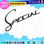 Fits Lambretta Special Decals Stickers Vinyl Scooter LI SX TV Motorcycle Vespa