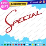 Fits Lambretta Special Decals Stickers Vinyl Scooter LI SX TV Motorcycle Vespa - Image 7