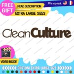 Fits Large Clean Culture Banner Stickers Decals Vinyl JDM Tuning Turbo Drift Car - Image 12