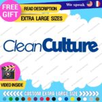 Fits Large Clean Culture Banner Stickers Decals Vinyl JDM Tuning Turbo Drift Car - Image 7