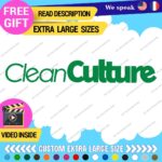 Fits Large Clean Culture Banner Stickers Decals Vinyl JDM Tuning Turbo Drift Car - Image 10