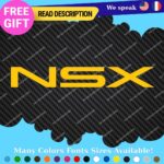 Fits NSX Acura RSX Type VTEC Decals Stickers Vinyl Integra DC2 JDM TSX TLX RDX - Image 12