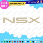 Fits NSX Acura RSX Type VTEC Decals Stickers Vinyl Integra DC2 JDM TSX TLX RDX - Image 4