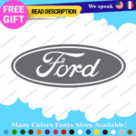 Fits Oval Ford Decal Sticker Vinyl Vintage Mustang Car Emblem Truck Build Escort - Image 11