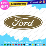 Fits Oval Ford Decal Sticker Vinyl Vintage Mustang Car Emblem Truck Build Escort - Image 12
