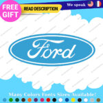 Fits Oval Ford Decal Sticker Vinyl Vintage Mustang Car Emblem Truck Build Escort - Image 14