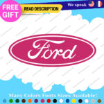 Fits Oval Ford Decal Sticker Vinyl Vintage Mustang Car Emblem Truck Build Escort - Image 23
