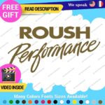 Fits Roush Performance Decals Stickers Vinyl Tuning Racing JDM Ford Mustang Car - Image 23