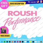 Fits Roush Performance Decals Stickers Vinyl Tuning Racing JDM Ford Mustang Car - Image 10