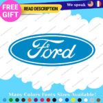 Fits Oval Ford Decal Sticker Vinyl Vintage Mustang Car Emblem Truck Build Escort - Image 27