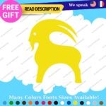 Fits Goat Backcountry Decal Sticker Vinyl Snowboard Snow Ski Hoodie Jacket Gore - Image 5