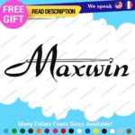 Fits Maxwin Pearl Drums Decals Band Stickers Drum Bass Replacement Vinyl Die Cut