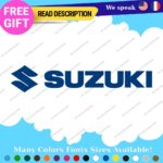 Fits Suzuki Decal Sticker Vinyl Motorcycle Car Tuning Samurai Bike 4x4 410 413
