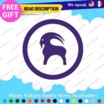 Fits Goat Backcountry Decal Sticker Vinyl Snowboard Snow Ski Hoodie Jacket Gore - Image 11