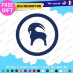 Fits Goat Backcountry Decal Sticker Vinyl Snowboard Snow Ski Hoodie Jacket Gore - Image 12