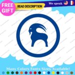 Fits Goat Backcountry Decal Sticker Vinyl Snowboard Snow Ski Hoodie Jacket Gore - Image 15