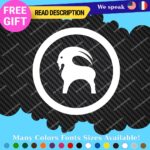 Fits Goat Backcountry Decal Sticker Vinyl Snowboard Snow Ski Hoodie Jacket Gore - Image 3