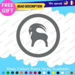 Fits Goat Backcountry Decal Sticker Vinyl Snowboard Snow Ski Hoodie Jacket Gore - Image 22