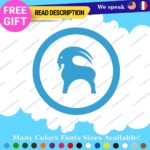 Fits Goat Backcountry Decal Sticker Vinyl Snowboard Snow Ski Hoodie Jacket Gore - Image 25