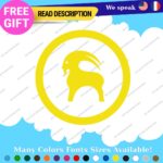 Fits Goat Backcountry Decal Sticker Vinyl Snowboard Snow Ski Hoodie Jacket Gore - Image 5